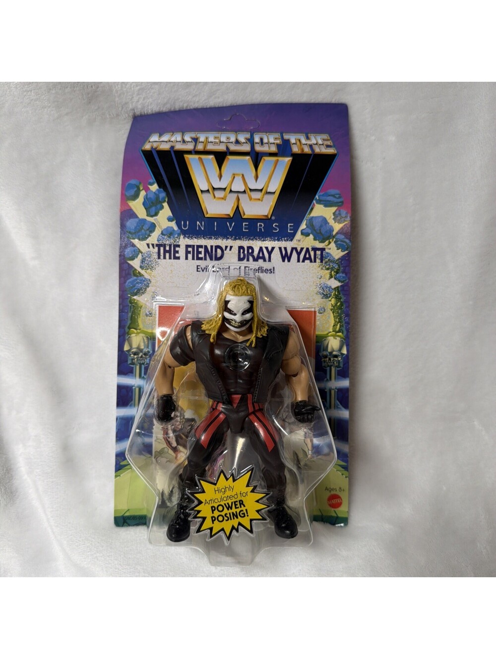 THE FIEND BRAY WYATT Mattel Masters of WWE Universe Figure MOTU Wave 4 NEW MOC